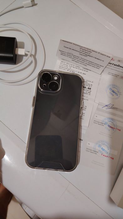 Продам айфон 15 128 чёрного цвета