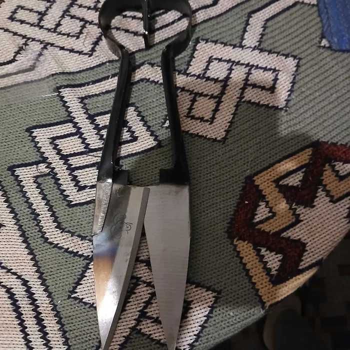 Foarfeca manuala pentru tuns oile cu lame late , otel forjat,30cm,nouă