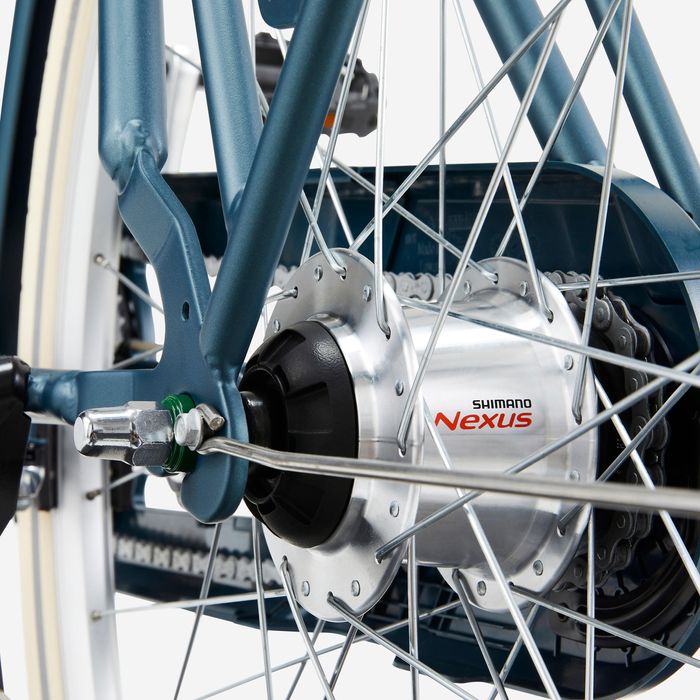 Bicicletă de oraș Elops 540 cadru jos - produs resigilat Decathlon