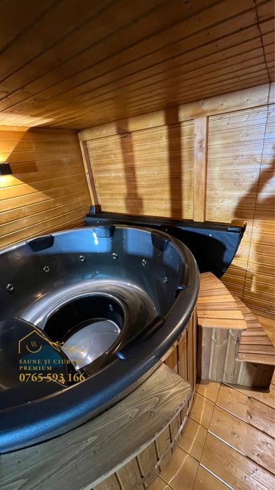 Modul Spa 2in1 Sauna si ciubar