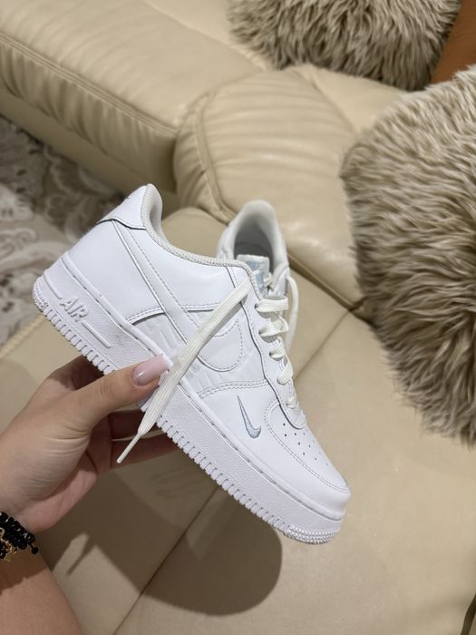 nike air force one albi marimea 38