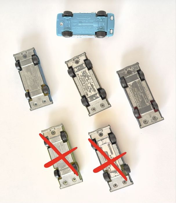 Колички мачбокс matchbox