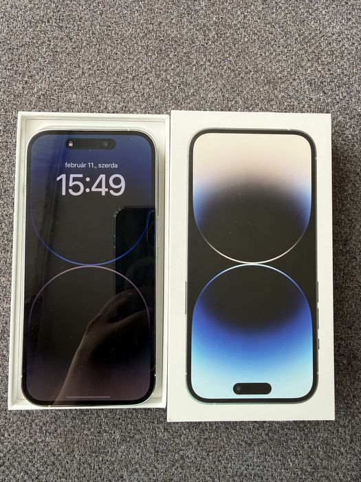 iPhone 14 Pro Silver 256Gb Full Box