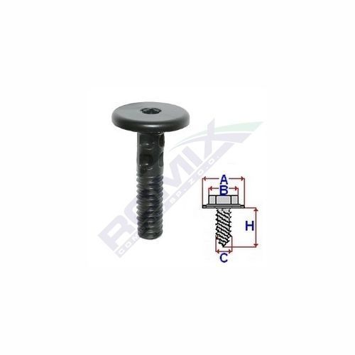 Clema, clips fixare BMW seria 1 09.04-10.13, 3 11.04-08.08/08.08-06.12, 6/6 Gc 02.11-, X1 09.09-08.15, X6 01.08-12.13; ornamente pervaz, fixare inferioara, set 10 buc, 07147122913