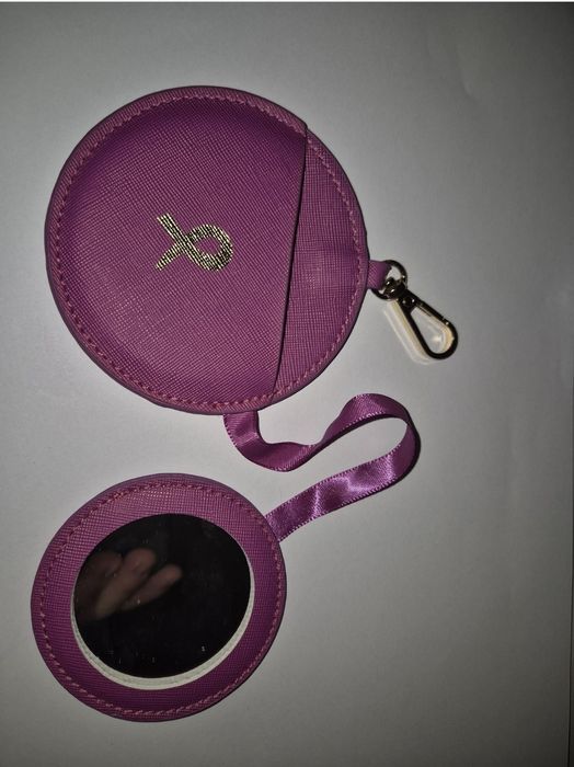 Breloc cu oglinda roz, Avon