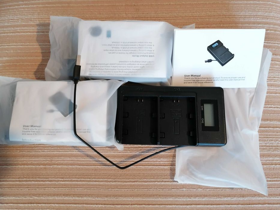 Двойно зарядно за батерии Sony NP-FZ100