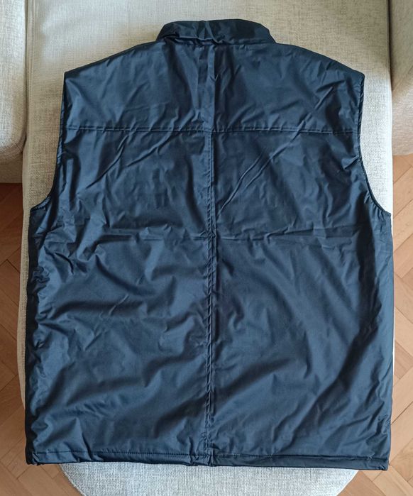 Ватиран работен елек. Размер XXL. Водо и студозащитен. Нов.