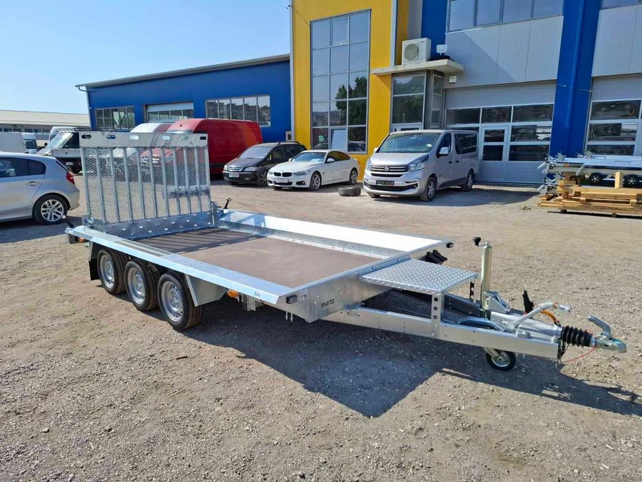 НОВО ремарке за строителна техника MARTZ BAU-3 400/3 3500kg