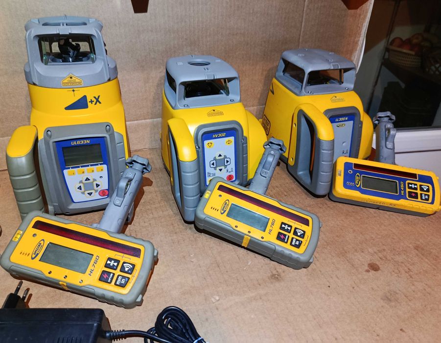 Nivela Laser ROSU BOSCH GRL 500HV Receptor LR50 Protecție antiefracție