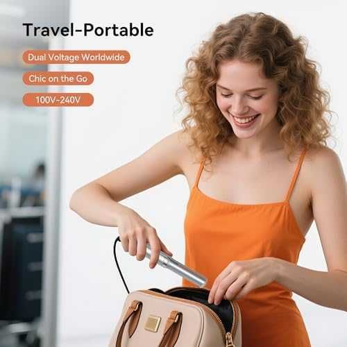 Нова Мини преса за коса 0.7" йонна технология авто изключване за жени