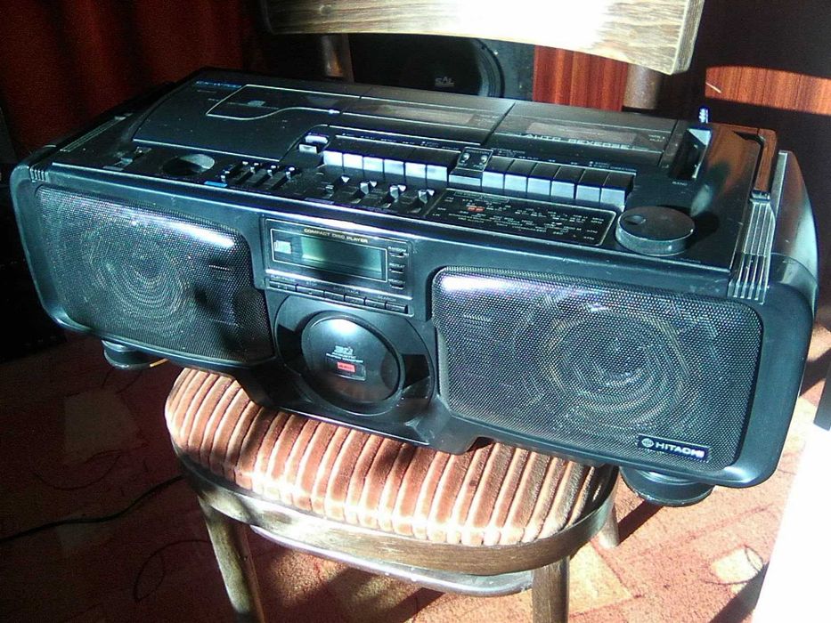 vand boombox hitachi jvc