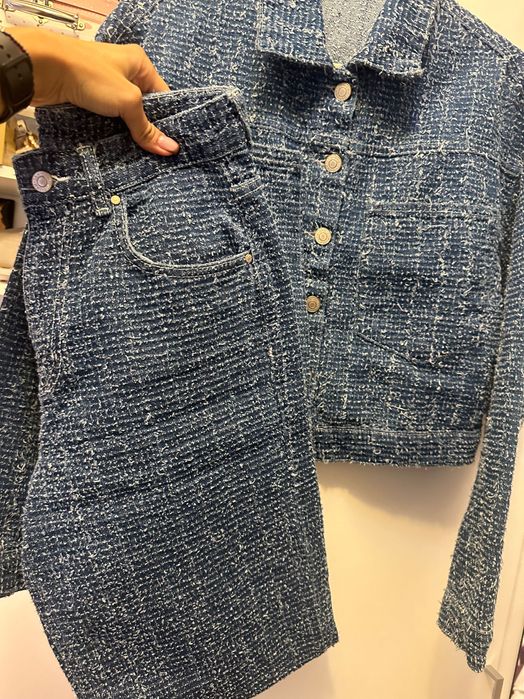 Сет дънки и дънково яке размер с/36