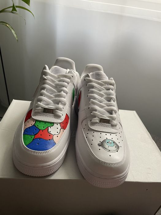 air force 1 white custom(af1)