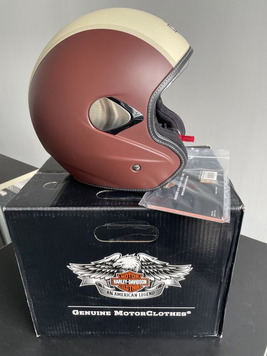 Vand casca moto Harley-Davidson 3/4 Retro mar  XL - noua