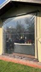 Rulou plastic transparent inchidere terasa