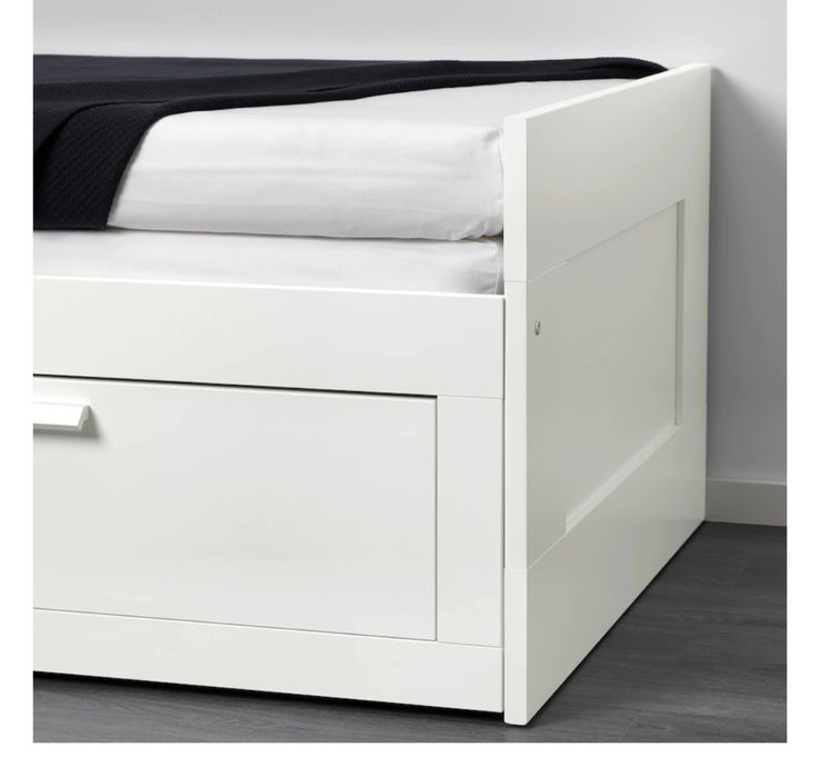 Кровать IKEA Бримнэс, 80x200 см, белый