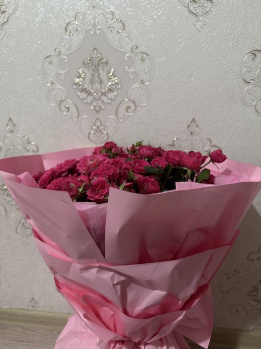 кустовые розы 06.02