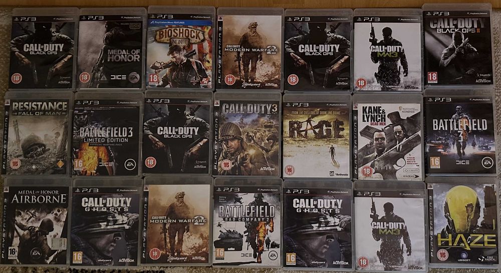 Lot Jocuri PS3 Playstation3 Playstation 3 Partea 1