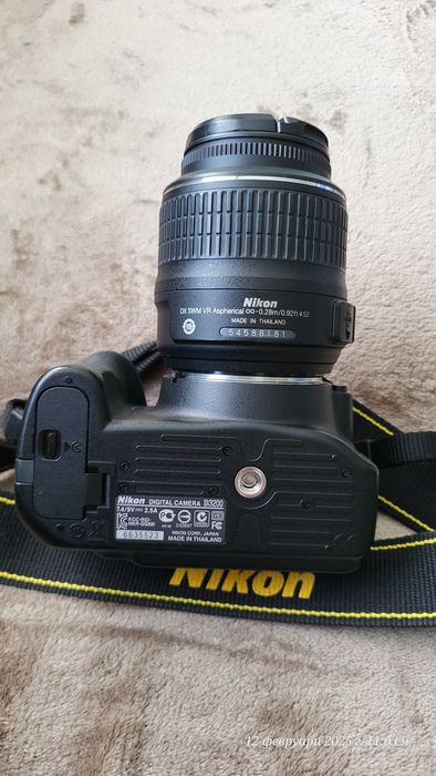Nikon D3200 с обектив