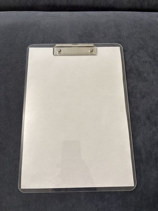 Планшет для А4 бумаги с прижимом