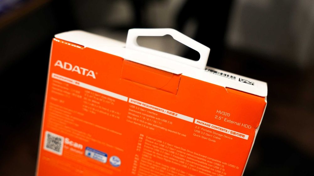 HDD Extern ADATA HV320 1TB NOU Sigilat