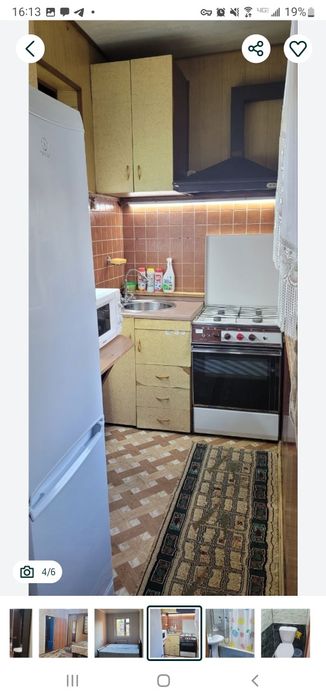 Сдаётся 2х комнатная.Юнусабад 11 квартал.