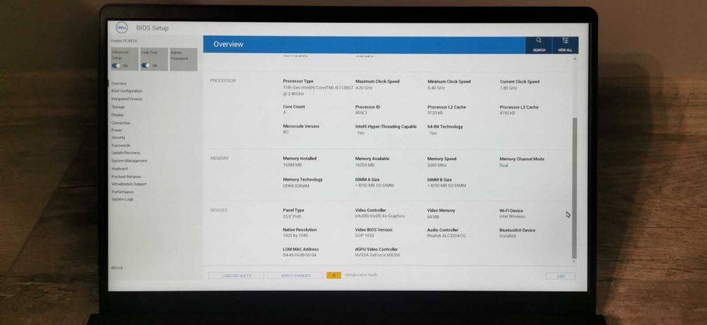 Dell Vostro 15 3510 със включена охлаждаща подложка DeepCool