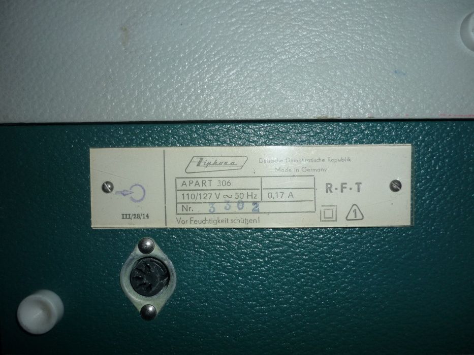 Ретро/винтидж грамофон RTF