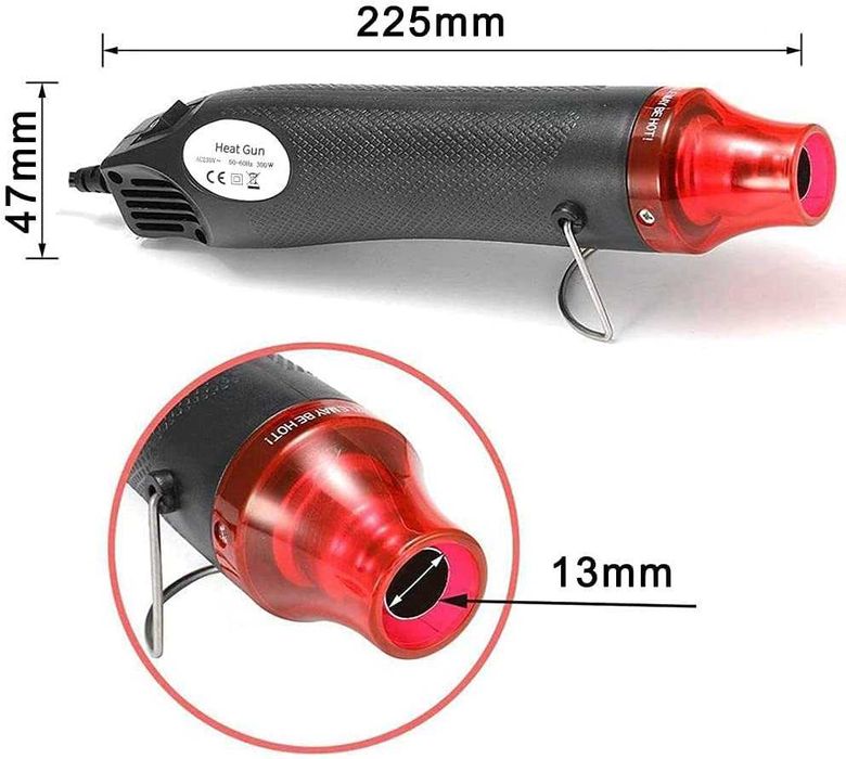 Фен технический многоцелевой пистолет с горячим воздухом