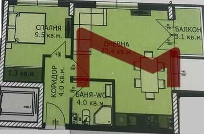 Продава се Двустаен апартамент в Варна, Кайсиева градина - 60 кв.м за 1400 €/кв.м - Снимка #1