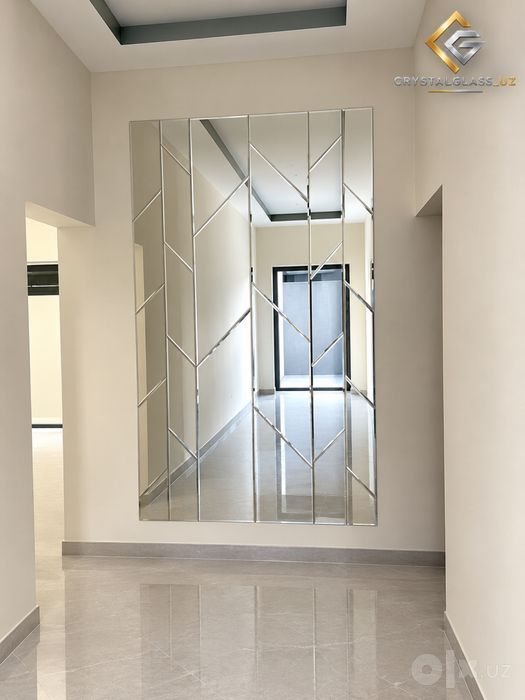 Dush kabina. Zerkala decor