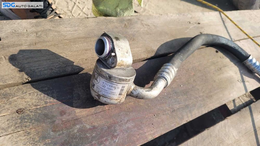 Furtun Conducta Radiator Compresor AC Aer Conditionat Clima Mercedes Clasa E Class W212 E200 E220 2.2 CDI 2009 - 2016 Cod A2128306015 [C3315]