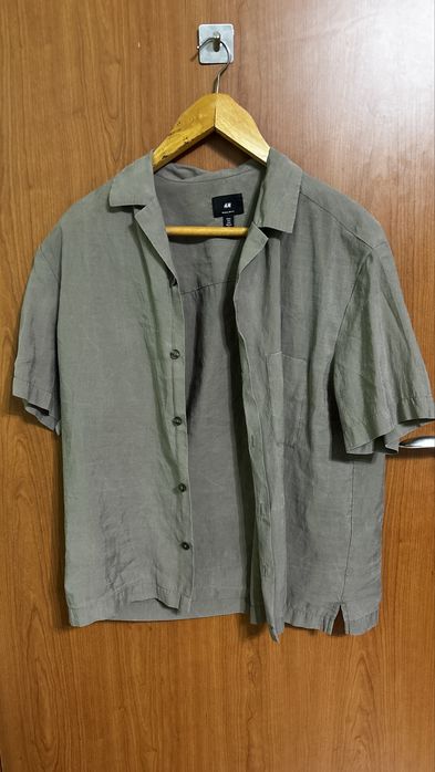 Ризи с къс ръкав bershka и hm/ H&M