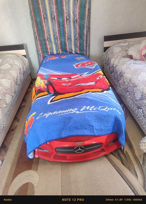 Детская машина кровать Мерседес