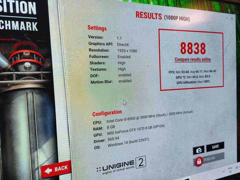 Placa video MSI GeForce GTX 1070 AERO ITX OC 8GB GDDR5 256-bit