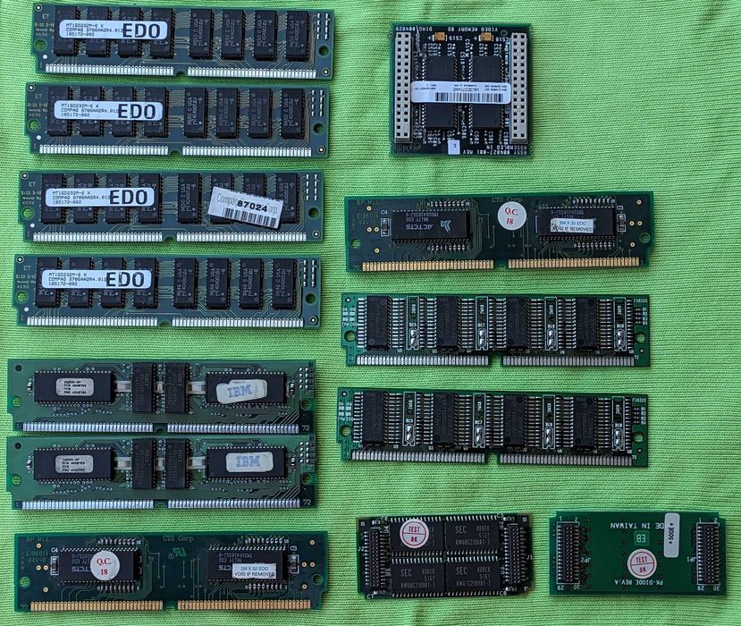 Стари рам памети,компютър и др.