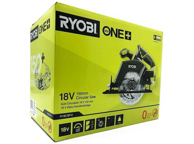 Fierăstrău circular RYOBI ONE+ ,18V ,150 mm,sigilat