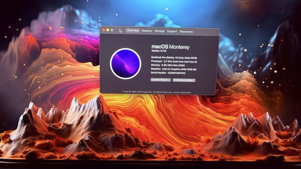 Se vinde macbook pro retina early 2015