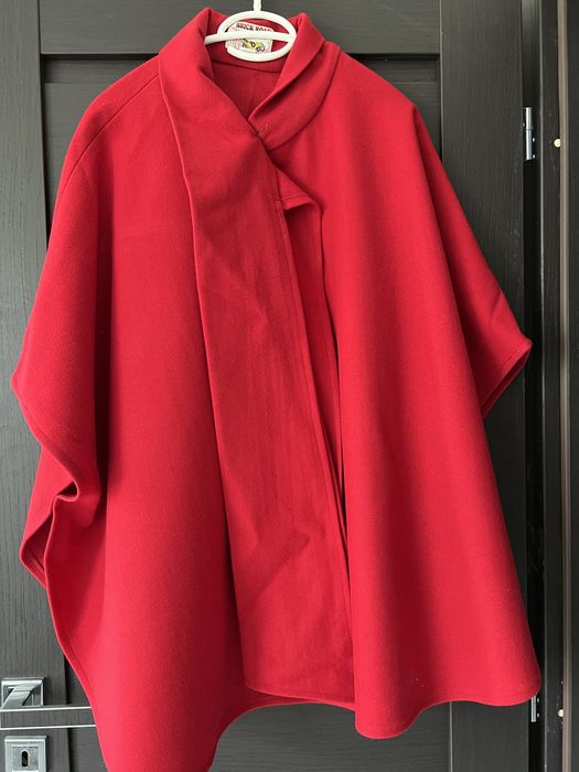 Вълнено пончо