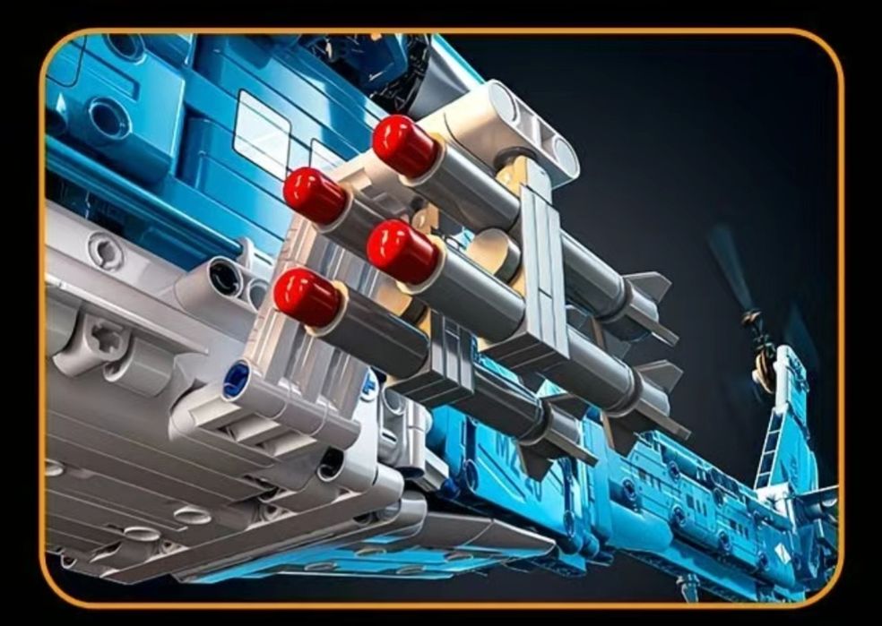 Конструктор лего военный вертолет хеликоптер Z20