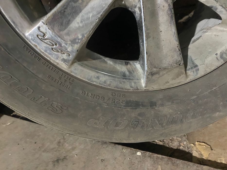 Универсальный диск с резиной