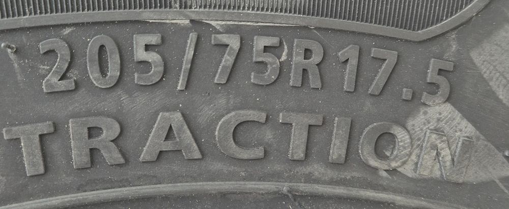 205/75 R17.5, 124M, GROUNDSPEED 14 P.R., Anvelope tractiune M+S