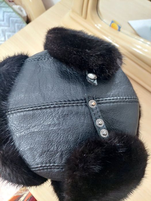 Мужская норковая шапка