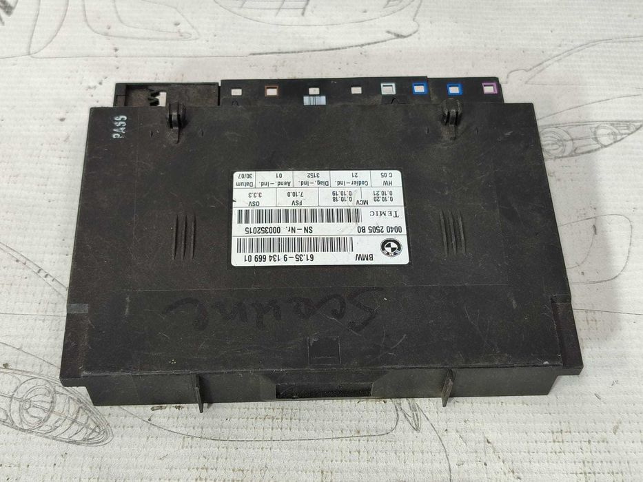 Modul reglaj scaun BMW Seria 3 E92 E93 COD: 61359134669 2007 / [2005-2014] / (5G3)