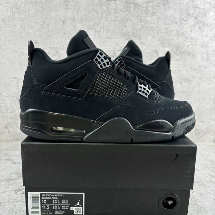 Jordan 4 Black Cat (40/41/42/43/44) FULLBOX | Livrare rapida cu verificare