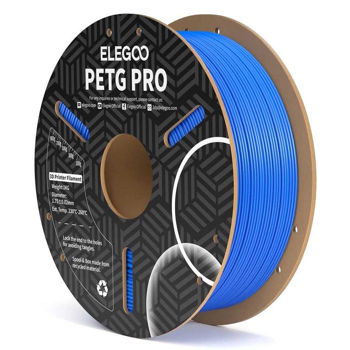 PETG PRO, PLA+ , PLA  3D Filament FDM / 3Д Филамент ELEGOO