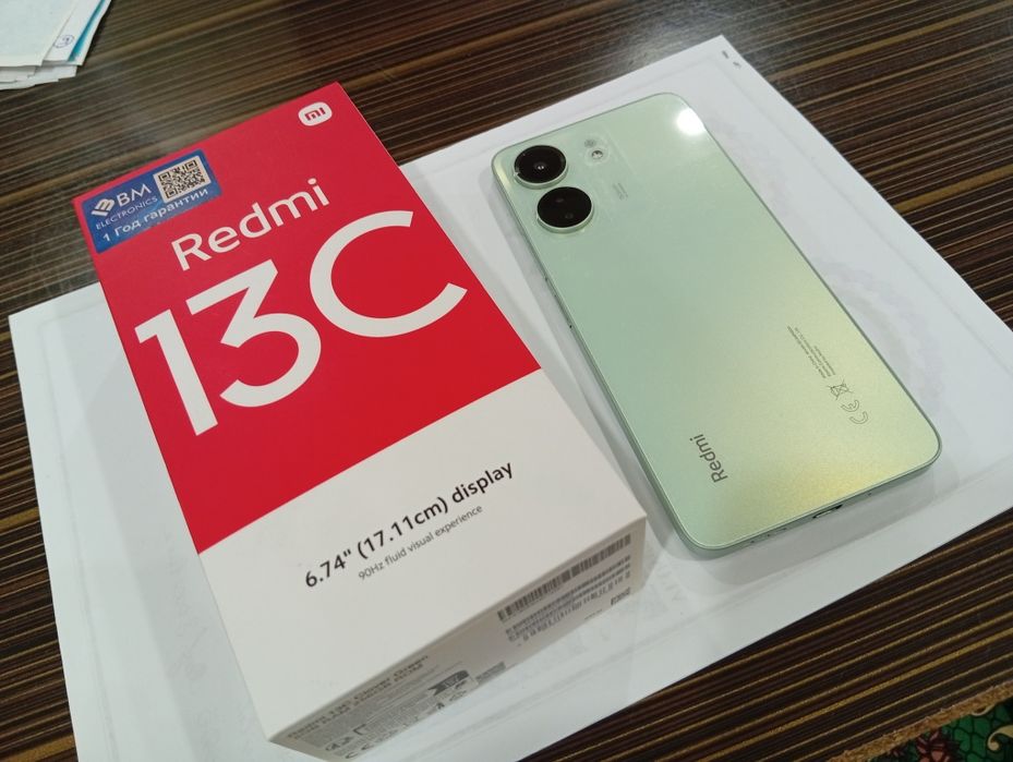 Redmi 13c 16/256GB Yangidek Holatda