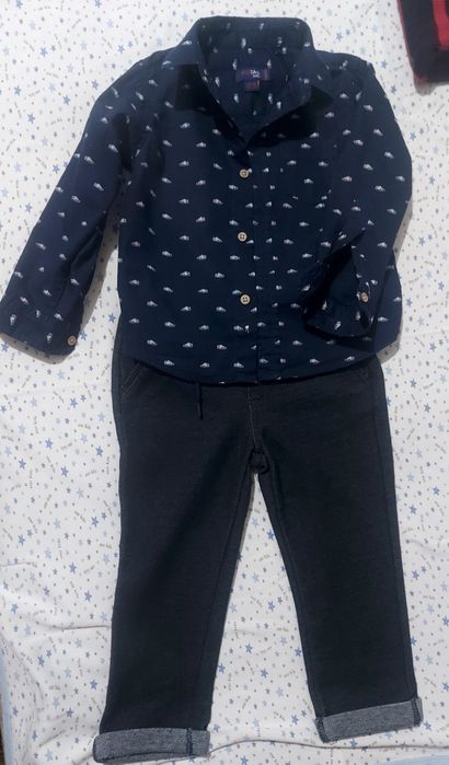 Костюм, джинсы, свитер, рубашкана мальчика 1-2 лет
