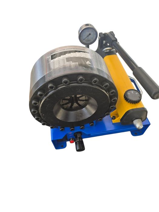 Преса за кербоване (стискане) на маркучи, ръчна