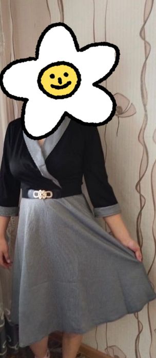 Классическое платье тёплое